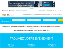 Tablet Screenshot of flanerbouger.fr